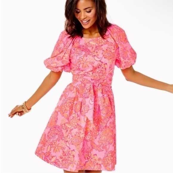 Lilly Pulitzer Dresses & Skirts - NWOT Lilly Pulitzer Knoxlie Dress Mandevilla Baby Days Bloom Size 12